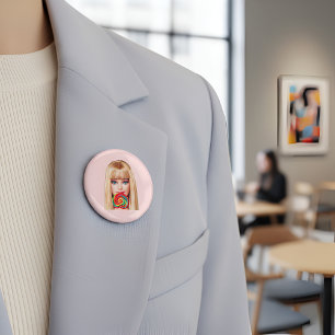 Macaron Rond 5 Cm Barb Button