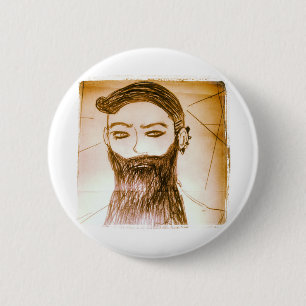 Macaron Rond 5 Cm Barbe