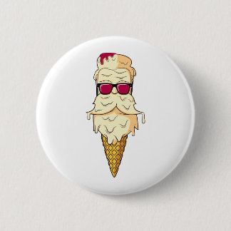 Macaron Rond 5 Cm Barbe de crème glacée