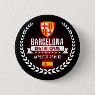 Macaron Rond 5 Cm Barcelone