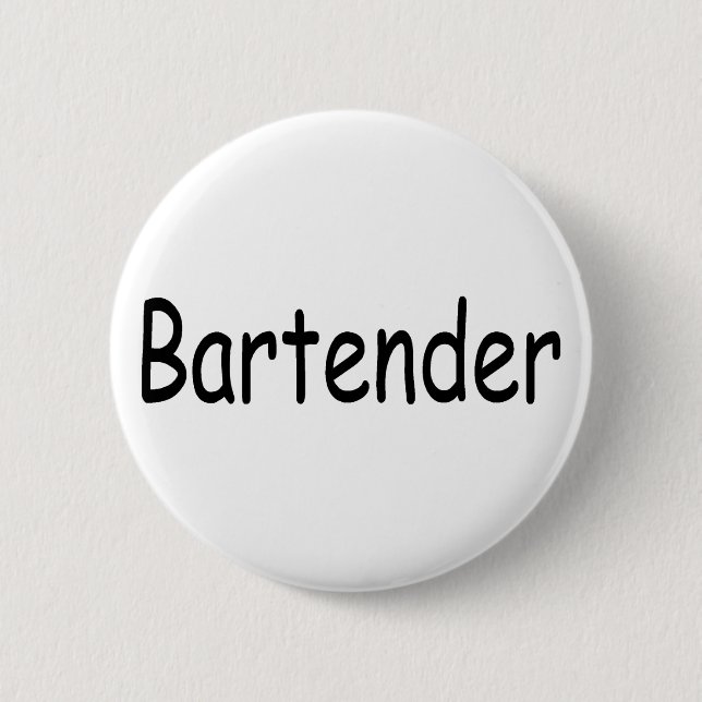 Macaron Rond 5 Cm Barman (Devant)