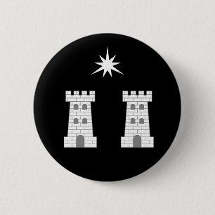 Macaron Rond 5 Cm Barony de l'insigne de populace de Stargate