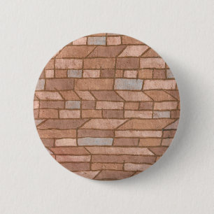 Macaron Rond 5 Cm Barracks Settlement par paul klee