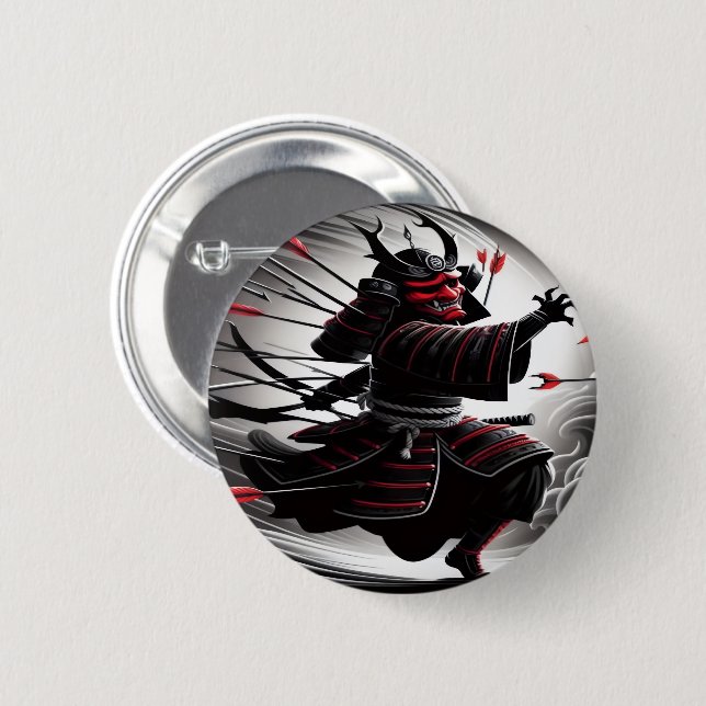 Macaron Rond 5 Cm Barrage Oni (Devant & derrière)