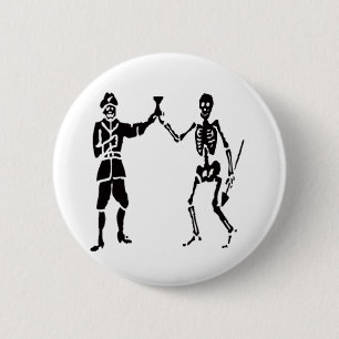 Macaron Rond 5 Cm Bart Roberts-Noir