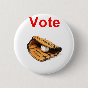 Macaron Rond 5 Cm Base-ball Mitt Romney 2012