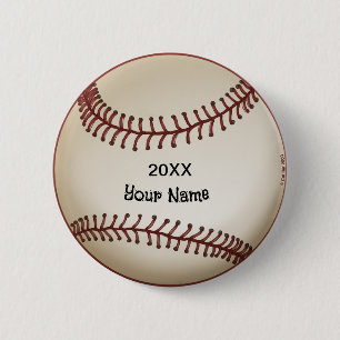 Macaron Rond 5 Cm Baseball