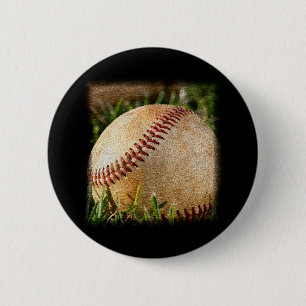 Macaron Rond 5 Cm Baseball