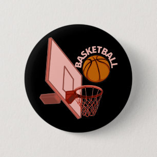 Macaron Rond 5 Cm Basket-ball 2
