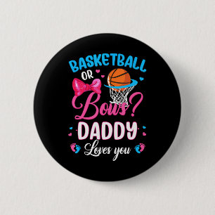 Macaron Rond 5 Cm Basketball ou vaches papa t'aime Révélation de gen