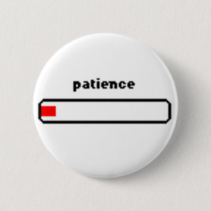 Macaron Rond 5 Cm Basse barre de la patience - Pin
