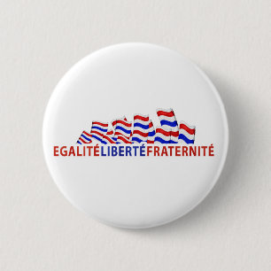 Macaron Rond 5 Cm Bastille DayButton