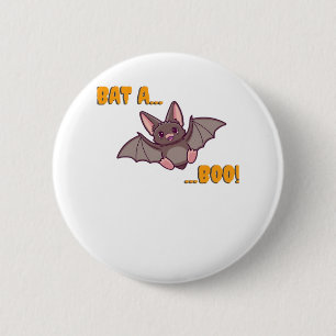 Macaron Rond 5 Cm Bat A Bote Cute Bat