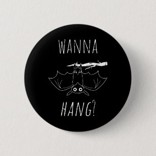 Macaron Rond 5 Cm Bat Halloween Costume Cool Hanging Animal Hommes F