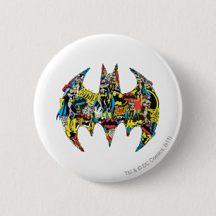Macaron Rond 5 Cm Batgirl - Meurtre
