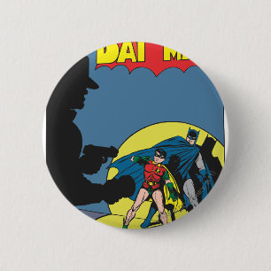 Macaron Rond 5 Cm Batman Comic - avec Robin