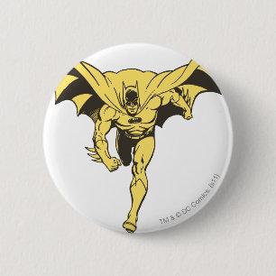 Macaron Rond 5 Cm Batman Dash jaune