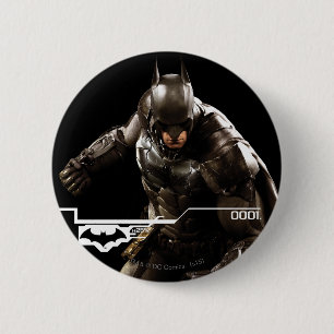 Macaron Rond 5 Cm Batman Debout Avec Cape