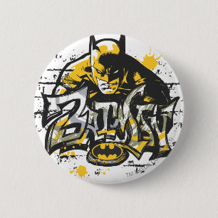 Macaron Rond 5 Cm Batman Design 10