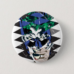Macaron Rond 5 Cm Batman et The Joker Collage