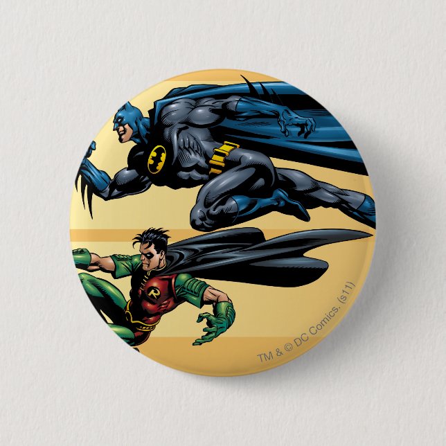 Macaron Rond 5 Cm Batman Hyperdrive - 19B (Devant)