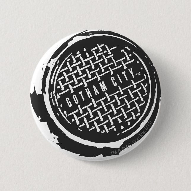 Macaron Rond 5 Cm Batman Image 33 (Devant)