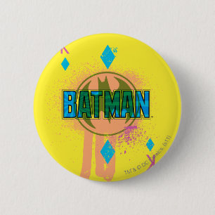 Macaron Rond 5 Cm Batman King of Diamonds