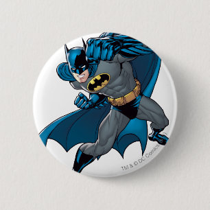 Macaron Rond 5 Cm Batman Punch