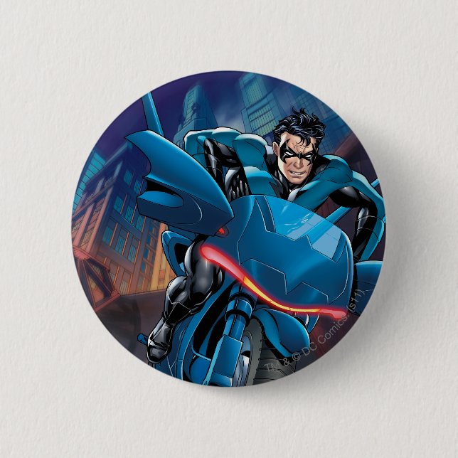 Macaron Rond 5 Cm Batman Rogue Rage - 5 (Devant)