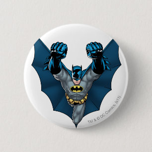 Macaron Rond 5 Cm Batman Stands