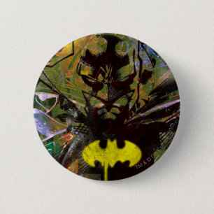 Macaron Rond 5 Cm Batman Urban Hip