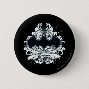 Macaron Rond 5 Cm Batman Vintage Urban Grunge