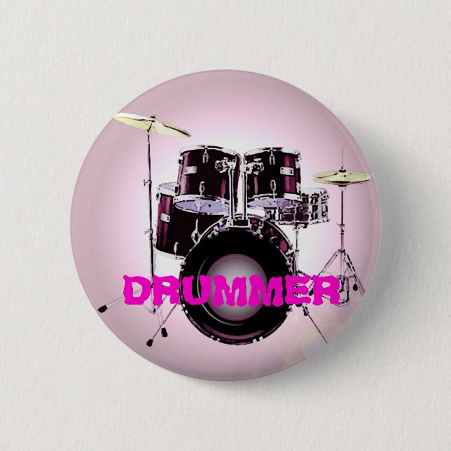 Macaron Rond 5 Cm Batteur (Devant)