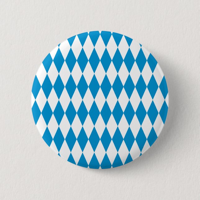 Macaron Rond 5 Cm Bavière Bavaria Oktoberfest (Devant)