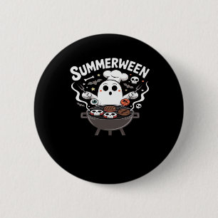 Macaron Rond 5 Cm BBQ Summerween amusant