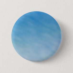 Macaron Rond 5 Cm Beau Ciel Bleu Doux avec Nuages Dreamy
