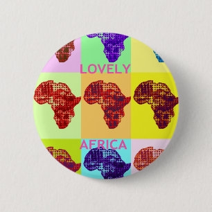 Macaron Rond 5 Cm BEAUCOUP de beauté extraordinaire neuf carte afric