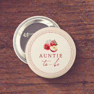 Macaron Rond 5 Cm Bébé de nos yeux Baby Shower Tante à venir