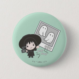 Macaron Rond 5 Cm Beetlejuice Chibi Lydia Ghost Photography