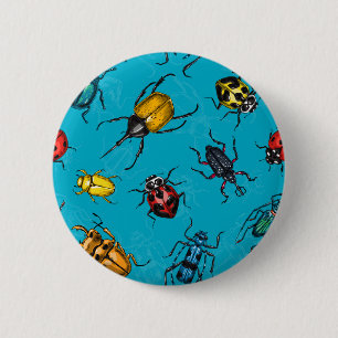 Macaron Rond 5 Cm Beetles