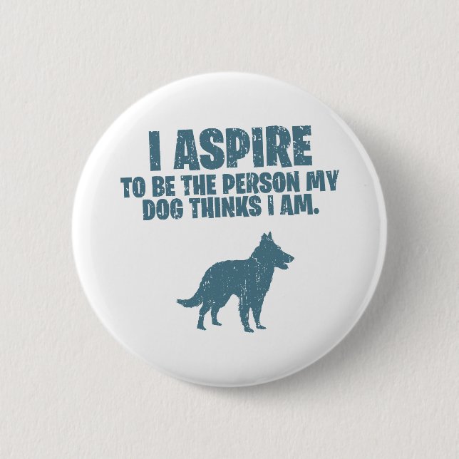 Macaron Rond 5 Cm Belge Groenendael (Devant)