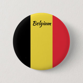 Macaron Rond 5 Cm Belgium Flag Round Button