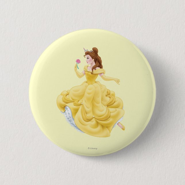 Macaron Rond 5 Cm Belle Danse (Devant)