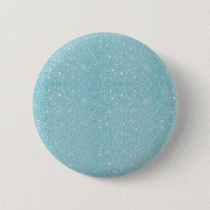 Macaron Rond 5 Cm Belle parties scintillant bleue douce à la mode br
