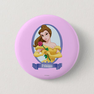 Macaron Rond 5 Cm Belle Princesse