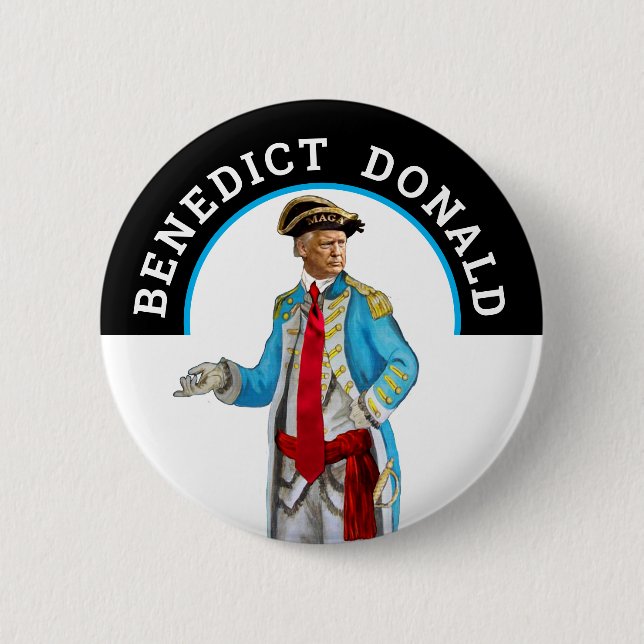 Macaron Rond 5 Cm Benedict Donald (Devant)