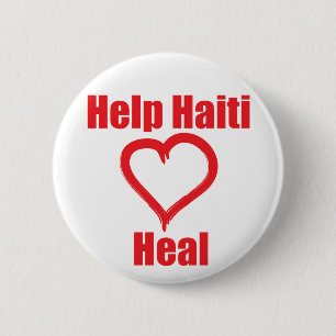 Macaron Rond 5 Cm Bénéfice - Aide Haïti guérir