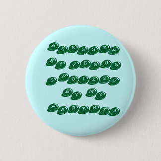 MACARON ROND 5 CM BÉNI PAR JESUSSPOILED PAR MES PARENTS
