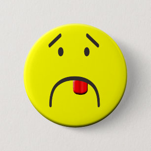 Macaron Rond 5 Cm "Berk bouton