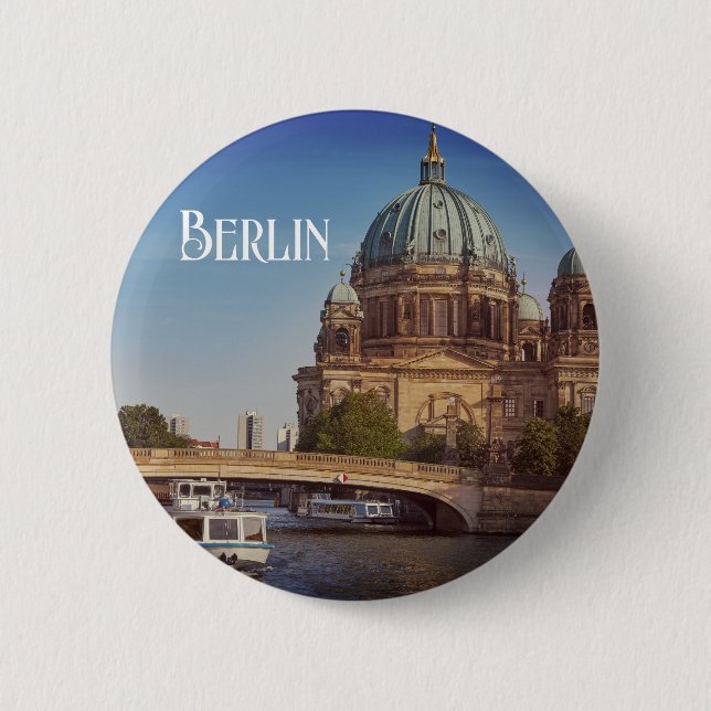 Macaron Rond 5 Cm Berlin (Devant)